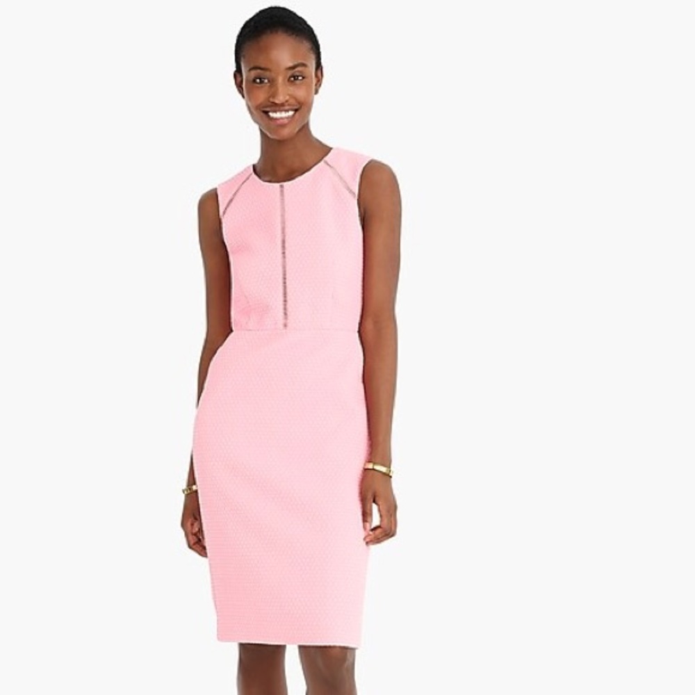 J Crew Portfolio Dress in Dover Pink